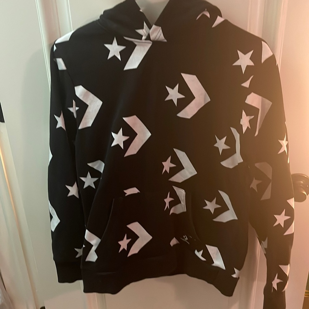 Converse Black and White Hoodie